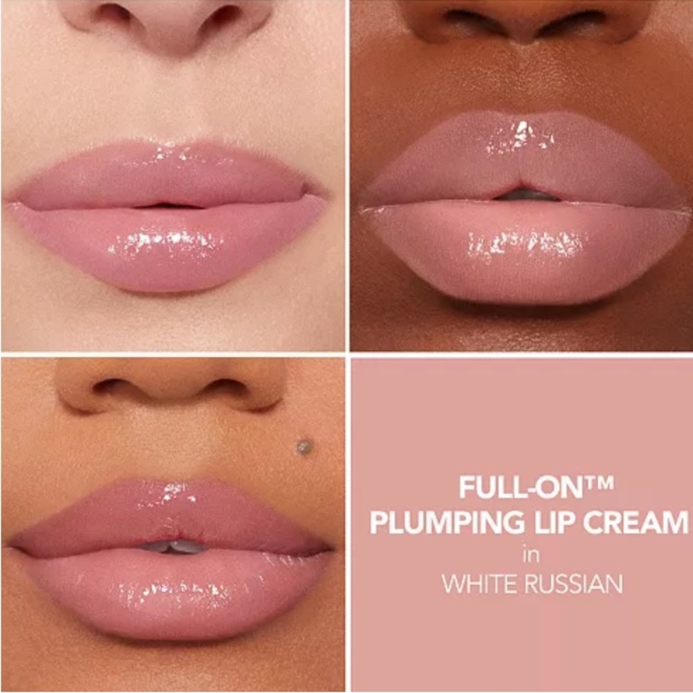Full-On™ Plumping Lip Cream — White Russian + free sample